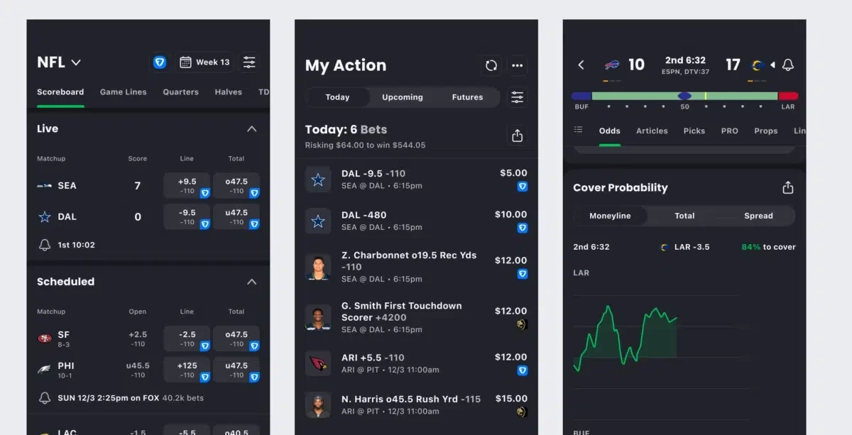 实时比分界面展示